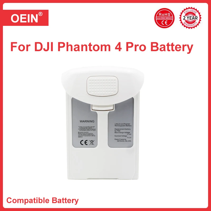 Per Dji Phantom 4 Pro Batteria 5870Mah Compatibile Con Phantom 4A/4 Pro/4 Pro V2.0/4 Rtk Series Drone Batteria Di Ricambio