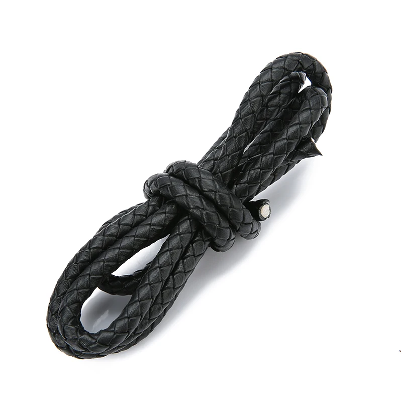 Cordons Vintage en cuir véritable, 0.5/1 mètre, 8mm, 10mm, 12mm, cordon plat pour Bracelet en cuir, résultats de fabrication de bijoux  36