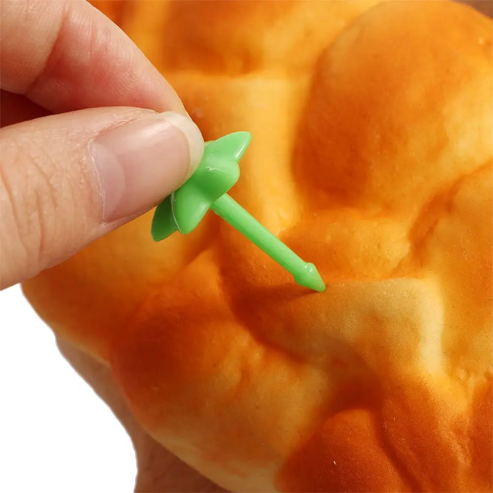 

Decoration Lunch Sushi Accessories Mini For Kids Fruit Fork Cake Picks Plastic Stick Fruit Toothpick
