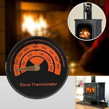 

Stove Thermometer Magnetic Gauge For Fireplace Wood Burner Flue Log Heat Pipe Temperature Measurement Of Oven Stove Flue Pipe