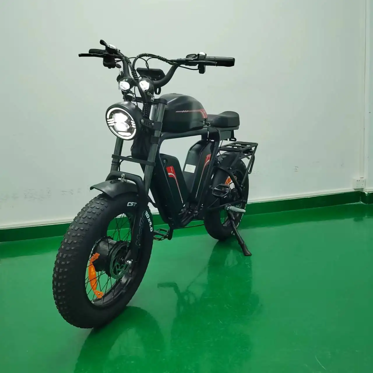 20 Inch Fat Tire 48v1000w*2 Dual Motors 48v 70ah Lithium Batteries Electric Bike Bicycle For Adult