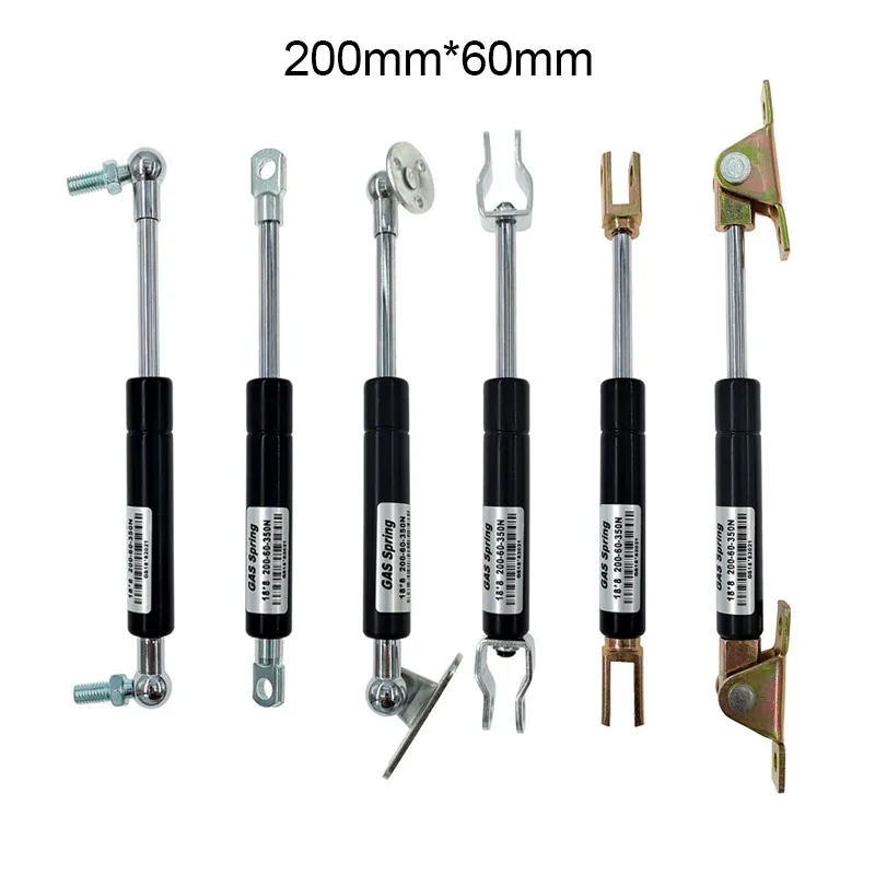 18*8 Rod 60mm Stroke Gas Spring 50n500n/5kg50kg Cupboard Hinges Gas