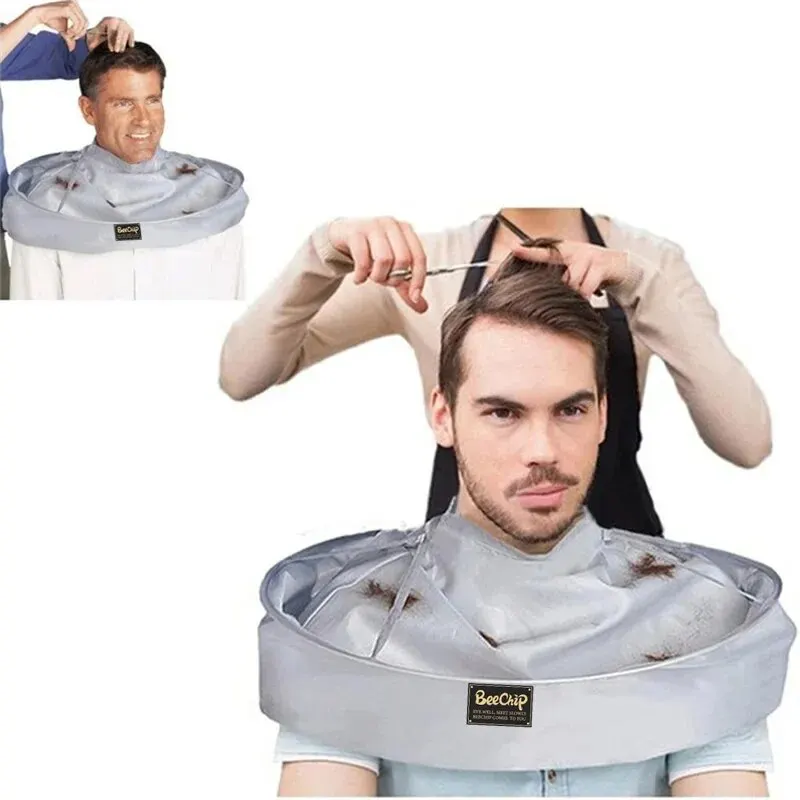 Hairdressing Apron DIY Hairdressing Cloak Umbrella Cloak Hairdressing Shaving Cover Apron Household Cleaning Protective