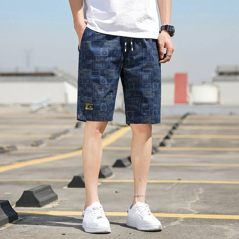 thumbnail image 1 of Pantalones cortos de camuflaje para hombre, bermudas de camuflaje, pantalones cortos para hombre, jogger de diseñador, elásticos, desgastados, grandes y altos, venta al por mayor, holgados, 1 of 5