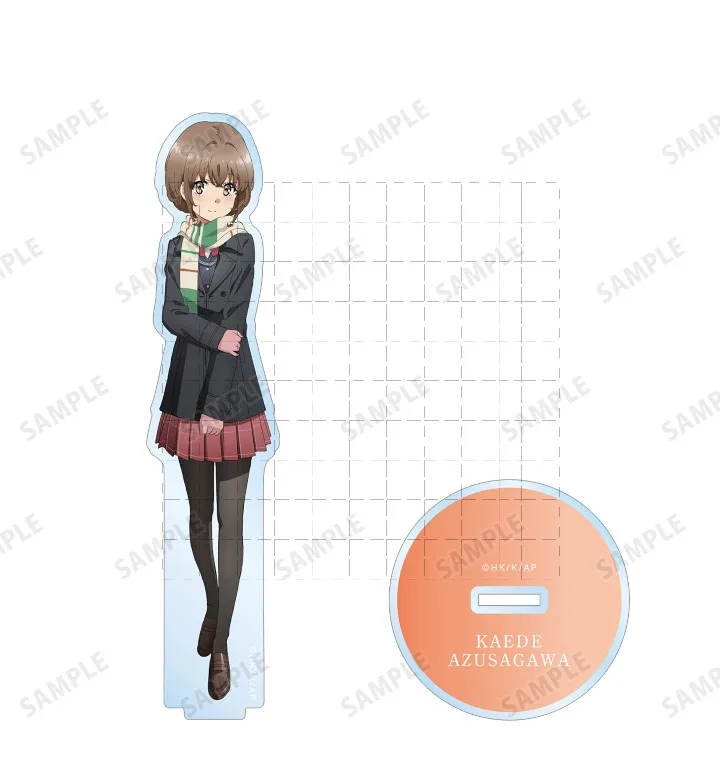 Seishun Buta Yarou wa Bunny Girl Senpai no Yume wo Minai Sakurajima Mai  acrylic stand figure model plate cake topper toy - AliExpress