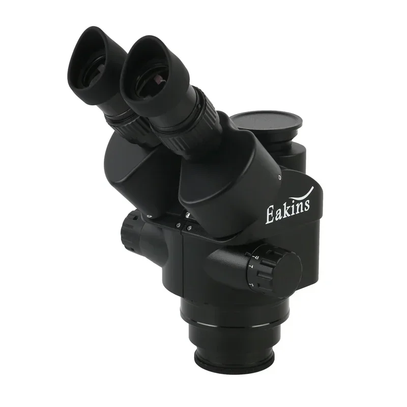 Articulating Arm Pillar Clamp 3.5X-90X Simul Focal Trinocular Stereo Microscope Industrial 48MP 55MP HDMI Type-c PC Video Camera 3