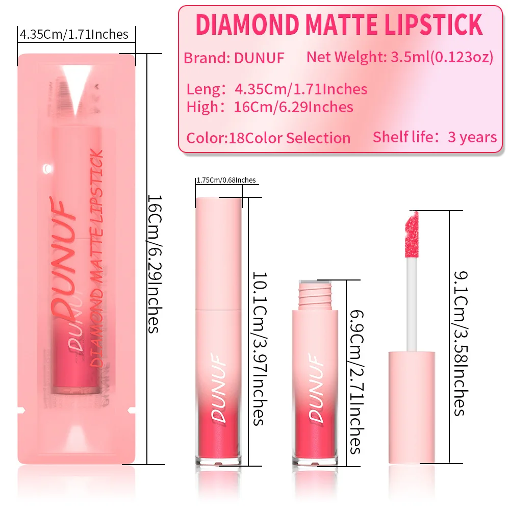 18 Color Flash Diamond Lipstick Lip Gloss 4