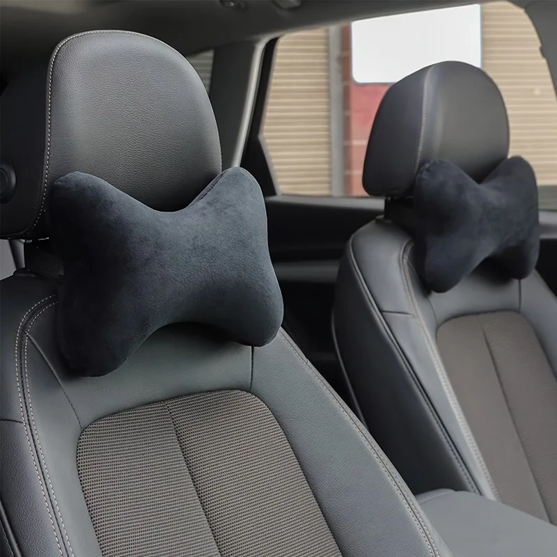 Ergonomic Memory Foam Car Neck Support Pillow for Travel and Comfort