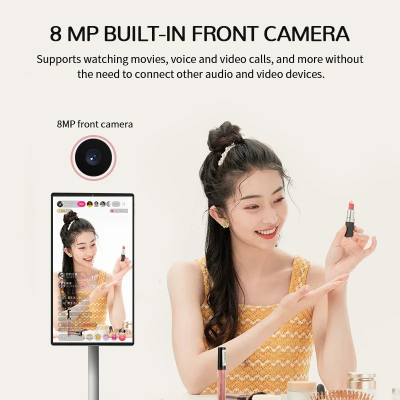 New Product 21.5 Inch Android Touch Screen HD Gaming Camping Flat Smart TV Portable Televisions