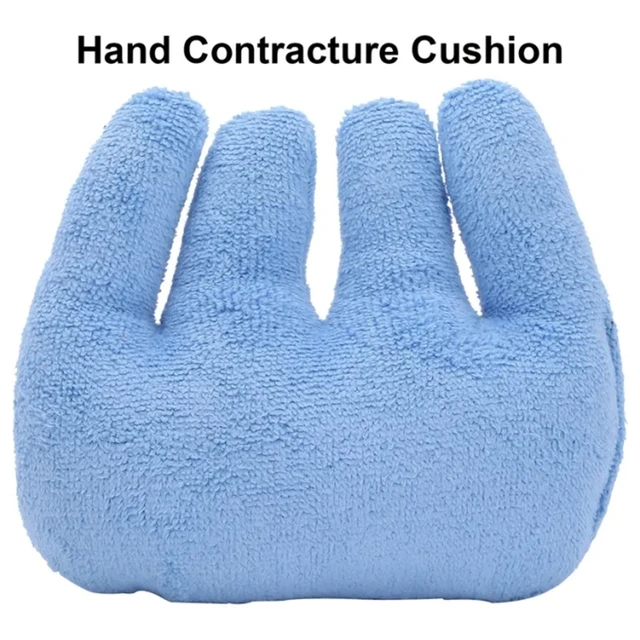 Blue Hand Rehabilitation Grip Cushion with Finger Separators 6