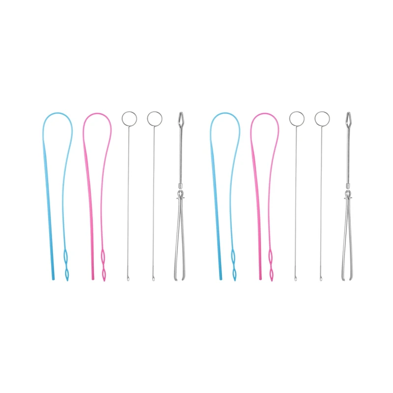 

12 шт., гибкие петли для шитья, с защелкой