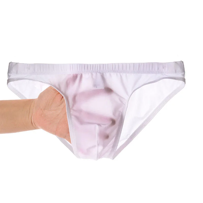 

Men's Sexy Underwear Convex Pouch Underpants See Through Low Rise Briefs Breathable Swimwear Beachwear Elasticity Slips 2022