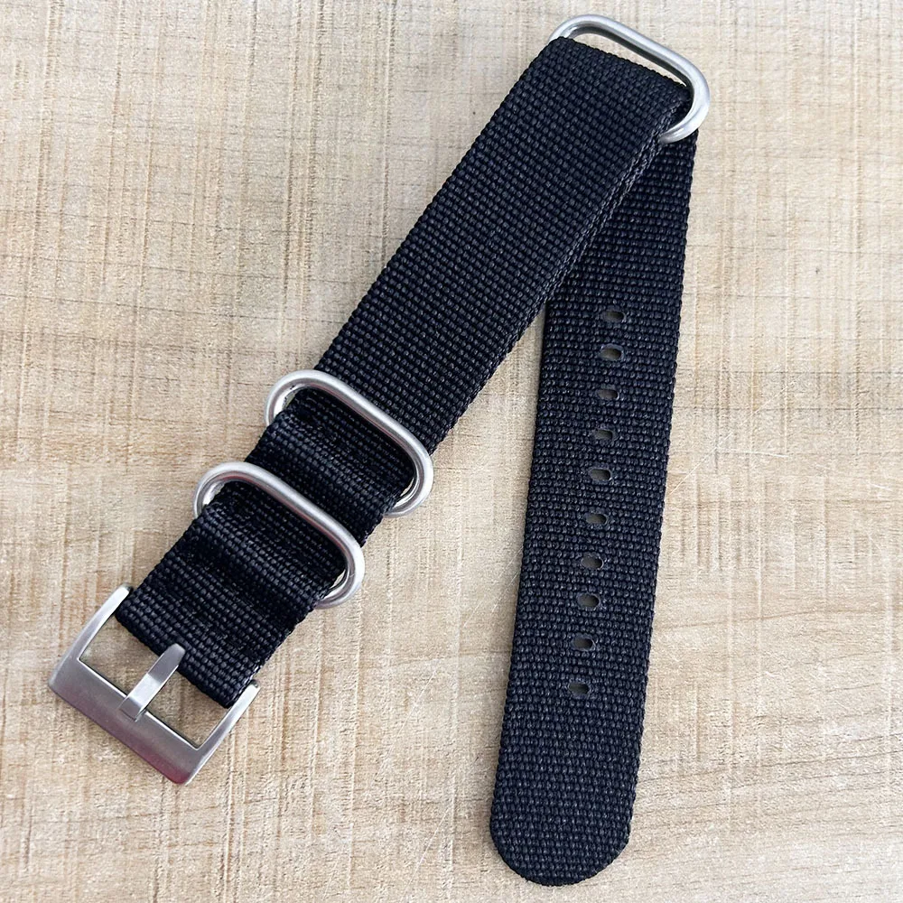 Universal Nylon NATO Watch Strap with Stainless Steel Buckle