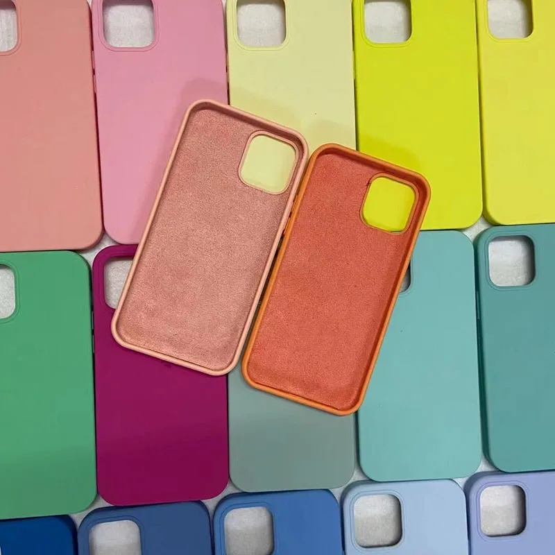 20PcslotTopQualitySiliconeCaseForMobilePhone11121314Mini