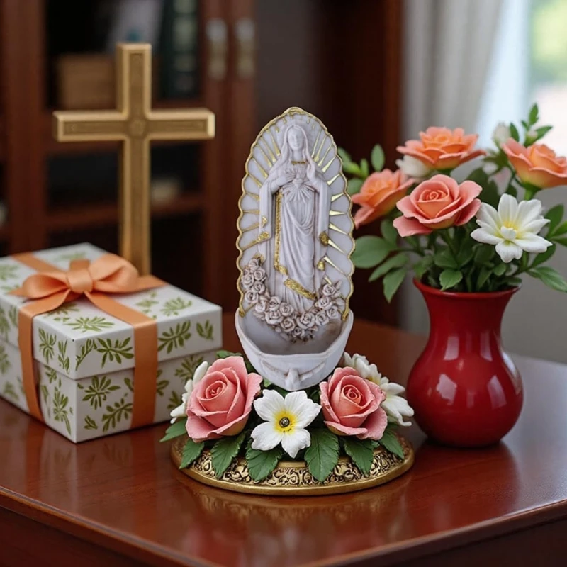 Resin Holy Water Font Wall Sculpture 2