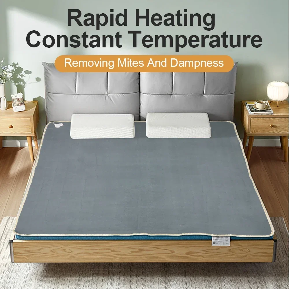 Electric Blanket Heater Security Heated Mattress Thermostat Carpet Winter Warmer Sheets Electric Mattress 220V/110V Home Bedroom 4