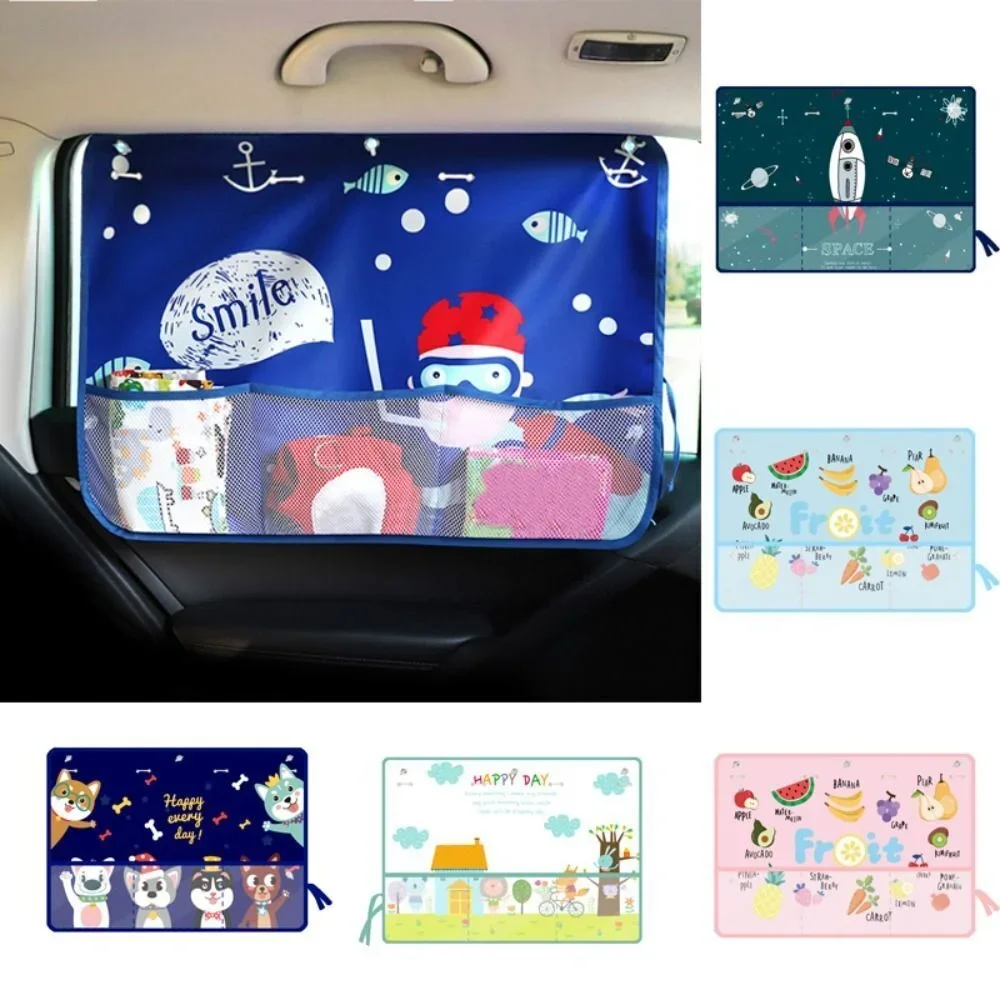 

Автомобильный солнцезащитный козырек для детей 70*50 см, мультяшный магнитный автомобильный солнцезащитный козырек для боковых окон, солнцезащитный козырек, летняя Солнцезащитная сетка для детей