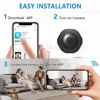 Mini Camera 4K 1080p HD Wifi Smart Home IP Webcam Remote Surveillance Portable Micro Camcorder Night Vision Invisible Espia Cam 2