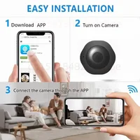 Mini Camera 4K 1080p HD Wifi Smart Home IP Webcam Remote Surveillance Portable Micro Camcorder Night Vision Invisible Espia Cam 2