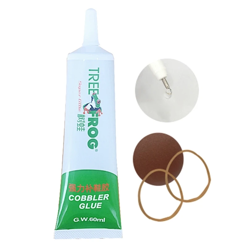 신발 가죽 고무 나무용 새로운 60ml 슈퍼 접착제 수리 접착제, 강력한 본드 신발 수리 수선 슈 메이커, 2022