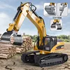 Crossborder 580 Huina 23-channel Super-large All-alloy Engineering Vehicle Toy Simulation Demolition Machine Grab Wood Excavator 2