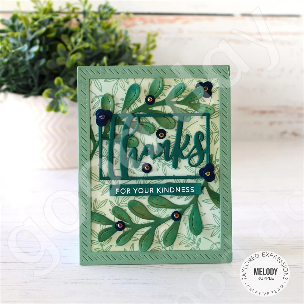 2023 새로운 직사각형 축복 문구 절단 다이 스탬프 스크랩북 일기 장식 엠보싱 템플릿 Diy 인사말 수제