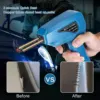 DH100W Second Generation Plastic Welding Gun Planting Nails Crack Welding Thermal Cutting Welding Rapid Heating Blue Black 1Pc 5