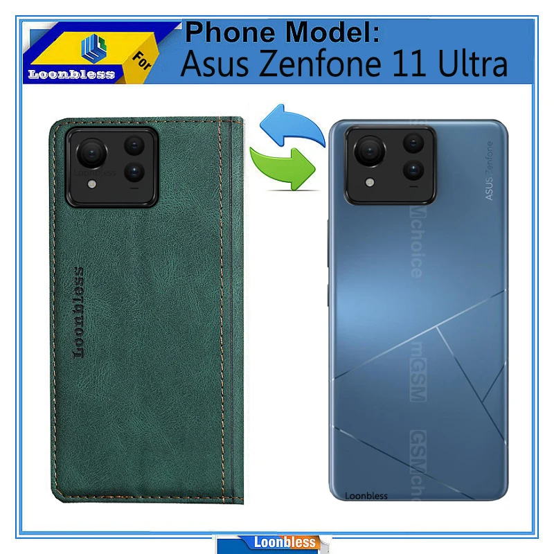 Premium Wallet Flip Case for Zenfone 11 Ultra - Sleek Protective Cover