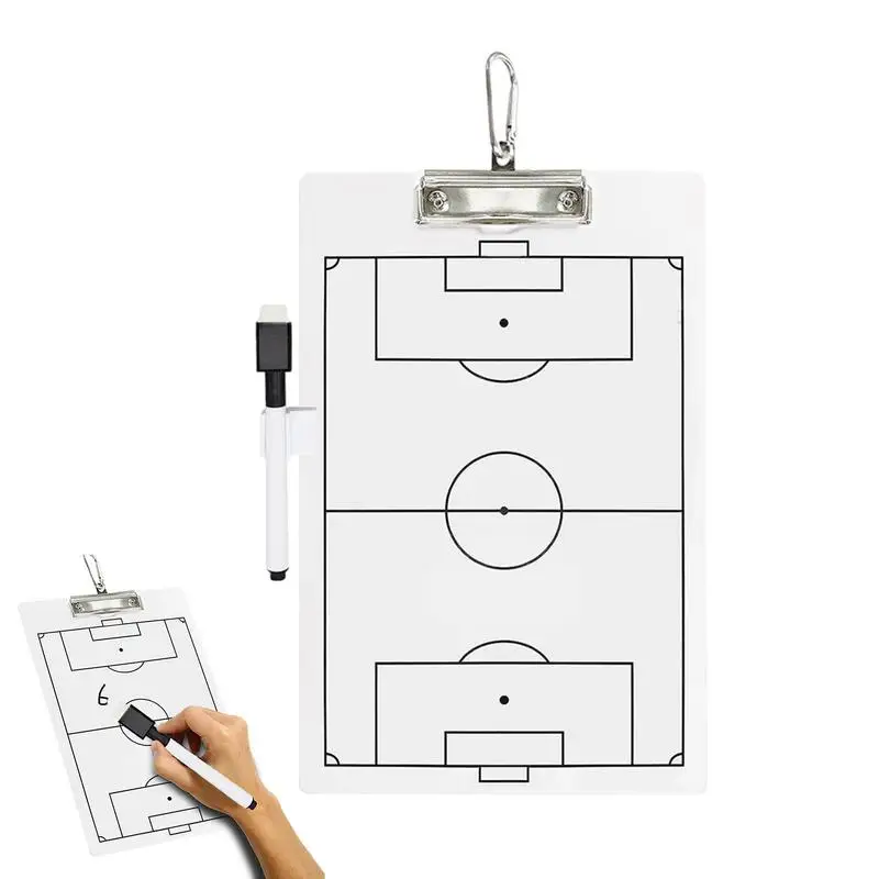 

Football Dry Erase Coaching Board Soccer Tactics Board Coaches Marker Whiteboard Soccer Clipboard For Coaches Football Coaching