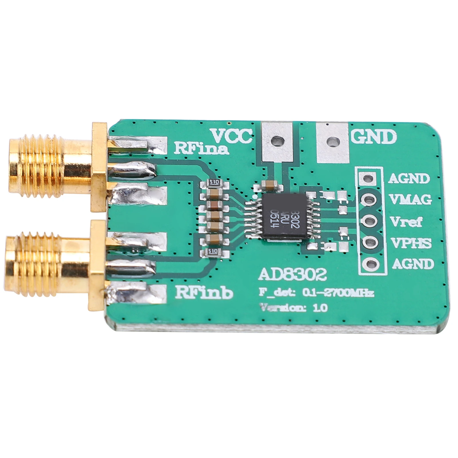 RF Detector Module Logarithmic Detector RF Power Module AD8302 Microwave Radio Frequency Detection Power rf detector module