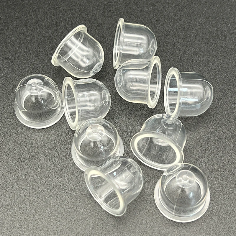 Brush Cutter Accessories Carburetor Parts 10 Pieces Transparent Fuel Bubble 19mm Used for Fuel Extraction — view 3