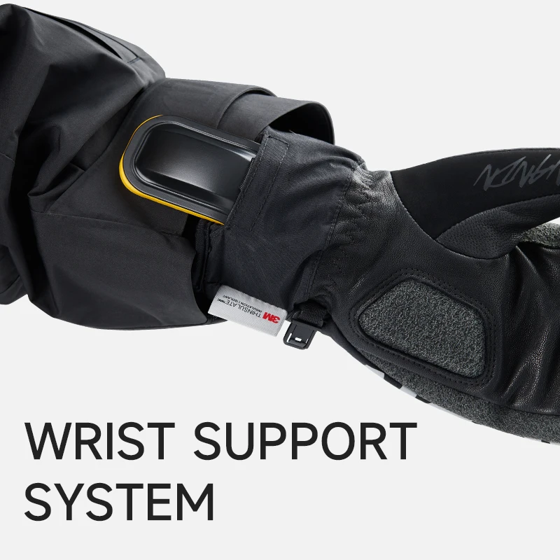 Ski Gloves To Prevent Wrist Injury Built -in Protective Gear Warm and Wear -resistant Winter Skiing 2