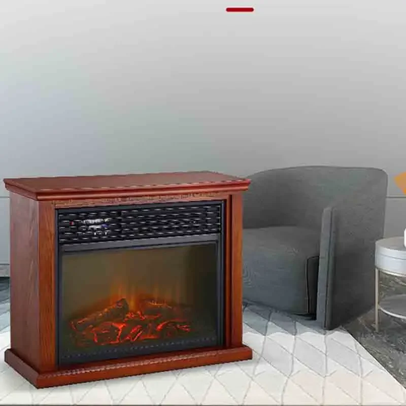 European High-end Living Room Fireplace Heater Simulation Fan Heater Household 2