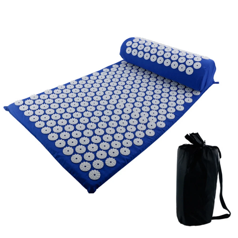 

Lotus Acupucture Mat Pad Set Acupressure Massage Cushion Pillow for Home Yoga Home Yoga Lotus Acupucture Mat Pad Set