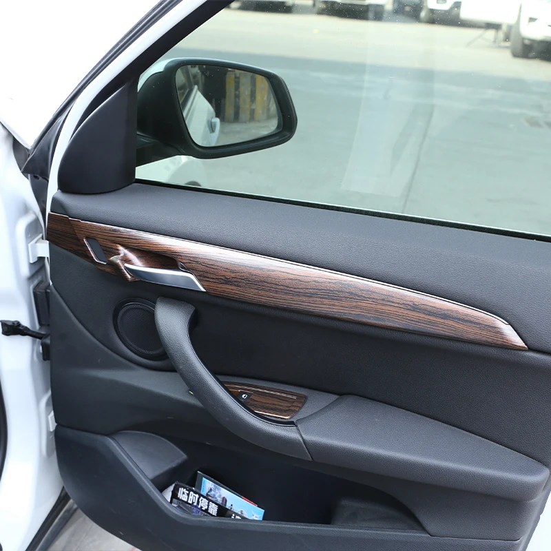 자동차 인테리어 액세서리 인테리어 문짝 핸들, 스크래치 방지, 장식 패널 키트, ABS, BMW X1 F48 2016-2019 에 적합