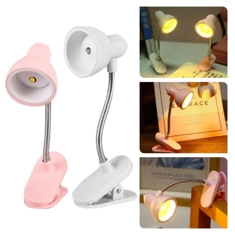 Book Light Creative Small Book Lamp Bedroom Small Night Lamp Mini Book Clip Warm Light Eye Protection Table Non-Plug-in Quilt Lam