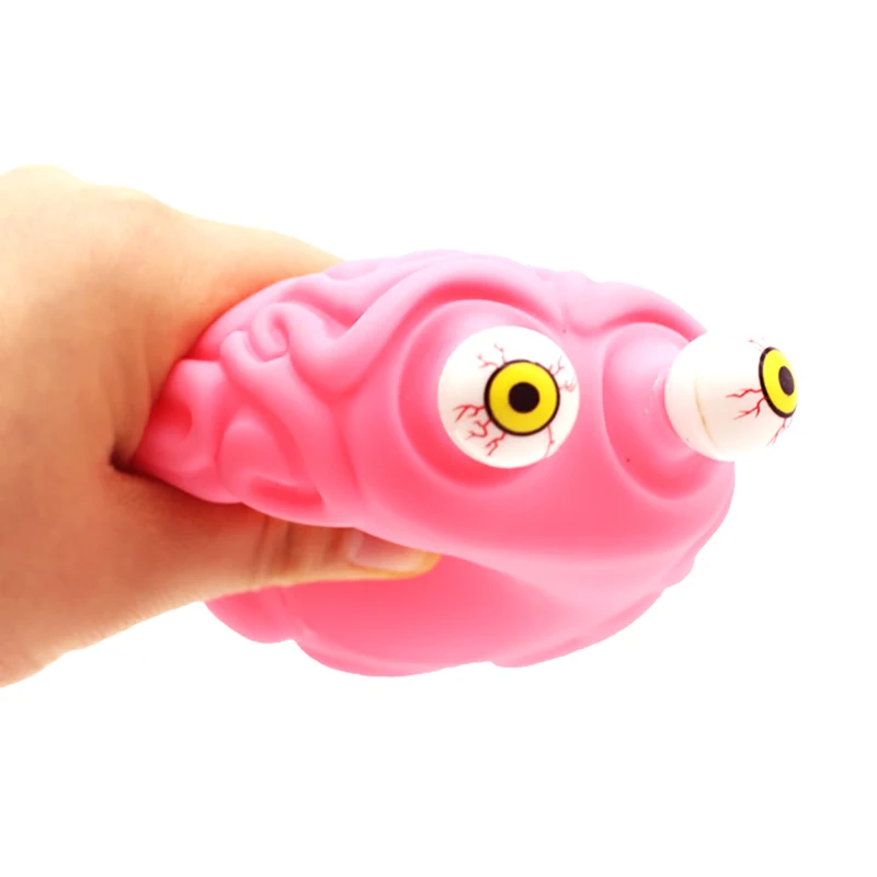 Anti Stress Flippy Brain Squishy Eye Popping Squeeze Fidget Toy Cool Stuff Kids ADHD Autism Anxiety Relief Toy For Kids Adult fidget toys stress relief toys