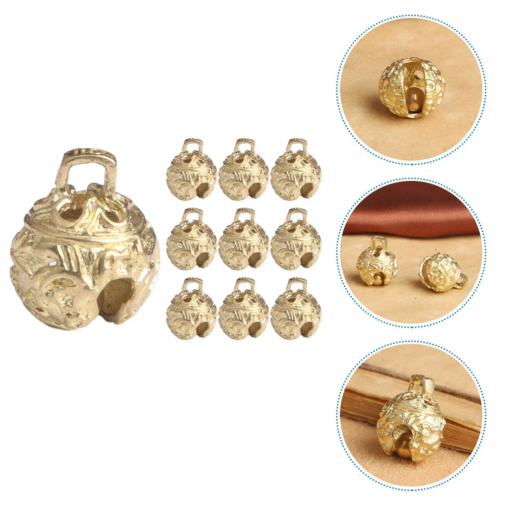 

Small Brass Bell Craft Bells Metal Hanging Rustic for Crafts Vintage Decoration