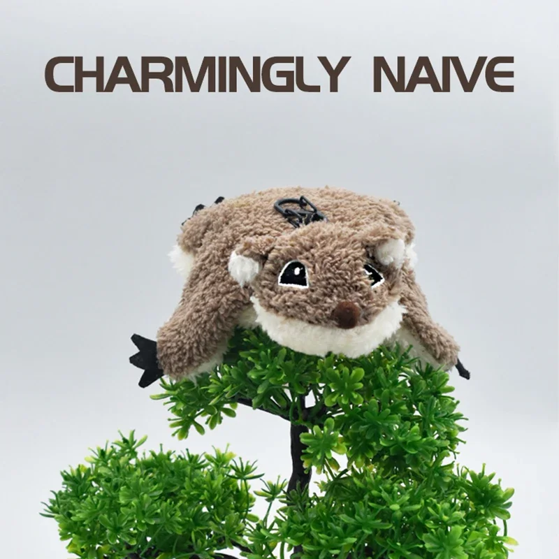 Remote Control Squirrel Bat Toy Cute Remote Control Plush Simulation Animal Funny Toy Children's Toys Birthday Gifts 5