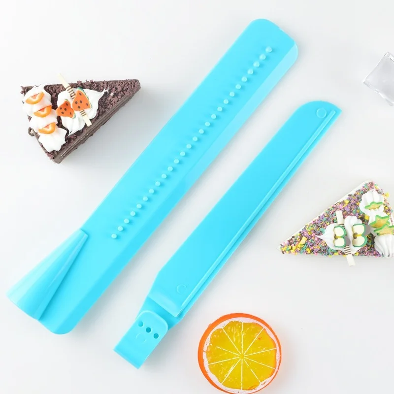 Cake Screed Adjustable Height Scraper Spatulas Edge Smoother DIY Cake Decoration Accessories Level Rotating Scraper cake tools cake decorating kit