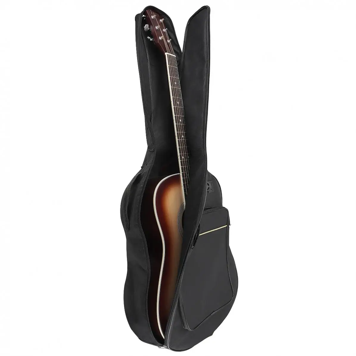 40 / 41 Inch Waterproof and anti-shock Guitar Bag Pad Cotton Thickening Backpack Guitar Soft Case with Double Straps