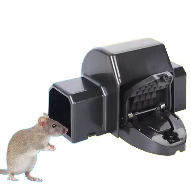 Egércsapda Műanyag Automatikus Egér Patkány Gyilkos Otthoni Kerti Raktárhoz Használja A Kártevőkvezérlő Újrafelhasználható Széf - Image 3