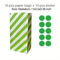 Stripe lime green