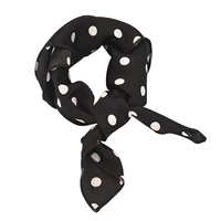 New Square Silk Scarf Women Fashion Print Small Neck Scarfs Office Lady Hair Band Foulard Hand Kerchief Female Bandana Shawl 6