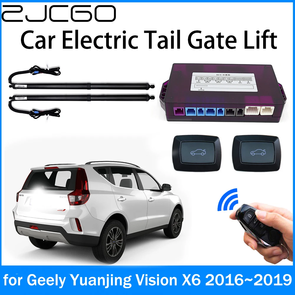 

ZJCGO Power Trunk Electric Suction Tailgate Intelligent Tail Gate Lift Strut for Geely Yuanjing Vision X6 2016 2017 2018 2019