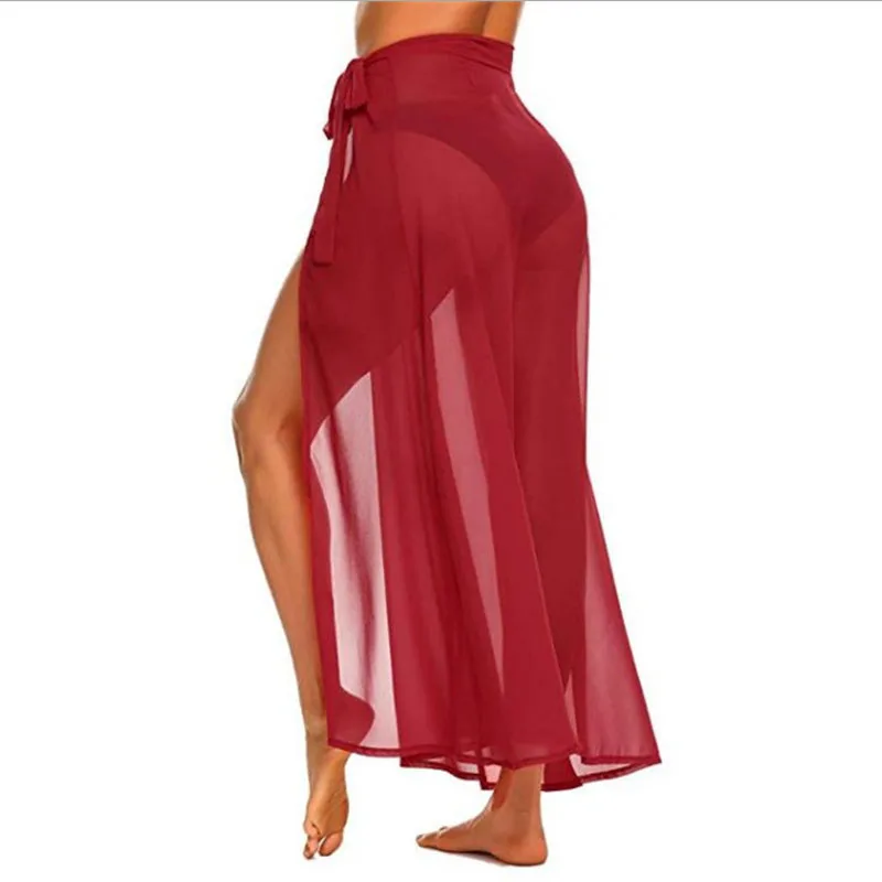 Women's Swimsuit Cover Up Beach Sarong Wrap Maxi Skirt