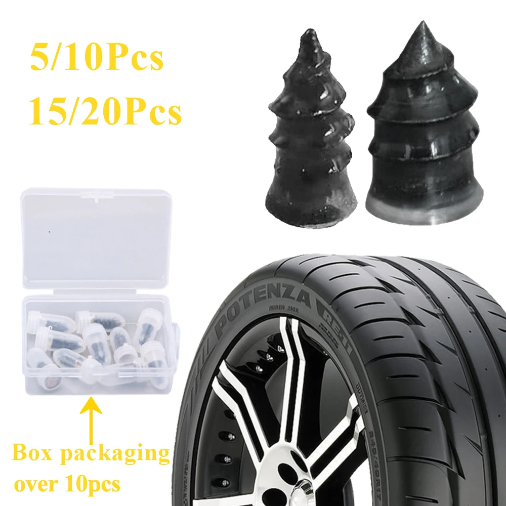 40PCS Tire Repair Rubber Nail, Tire Screw Plug Fast Tool Self-Service Tire  Repair Nail for car, Motorcycle, Truck, ATV, Jeep | Fruugo NO