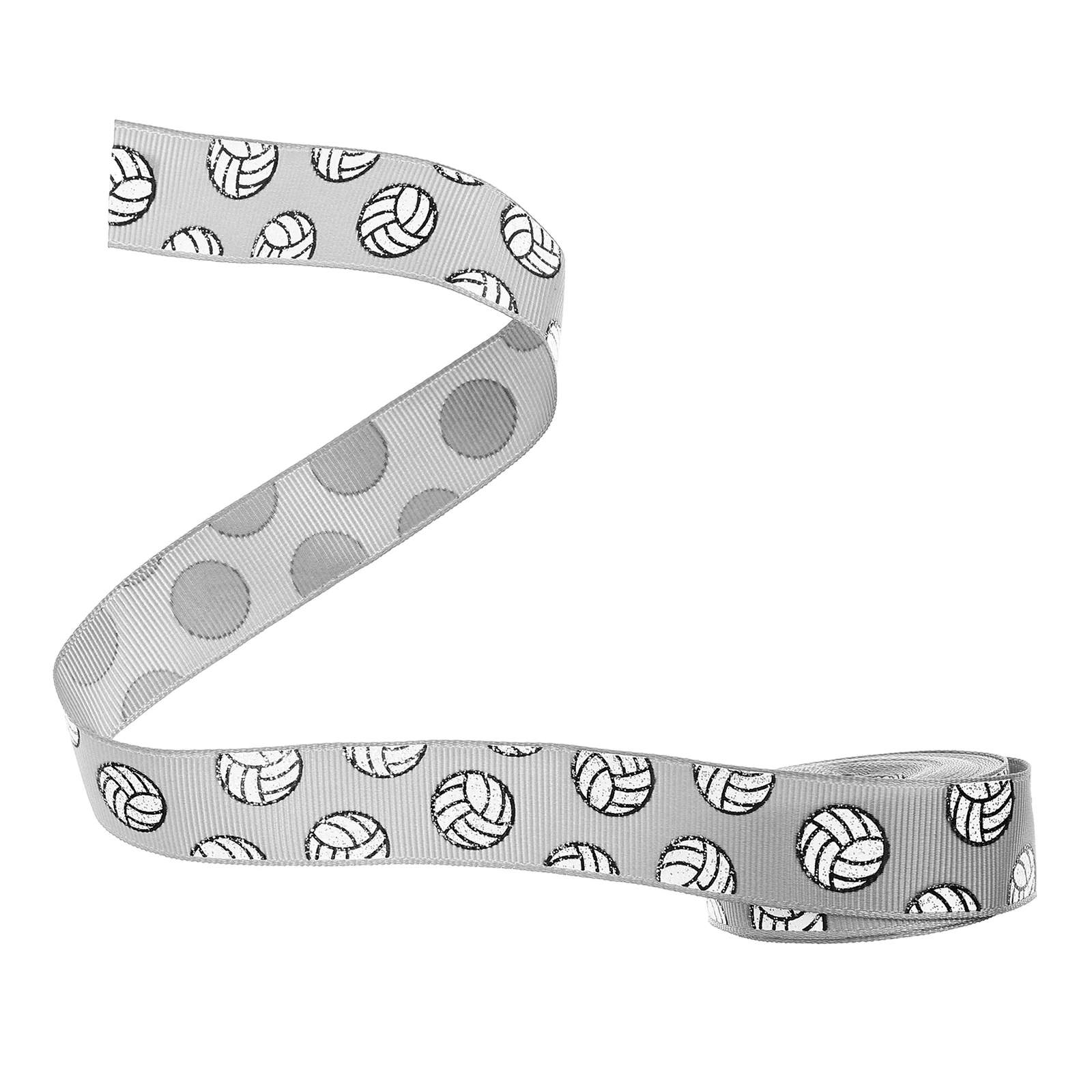 5 Pcs Sport Style Ribbon Volleyball Ribbon Decorative Wrapping Diy Team Sports Souvenirs Gift Box