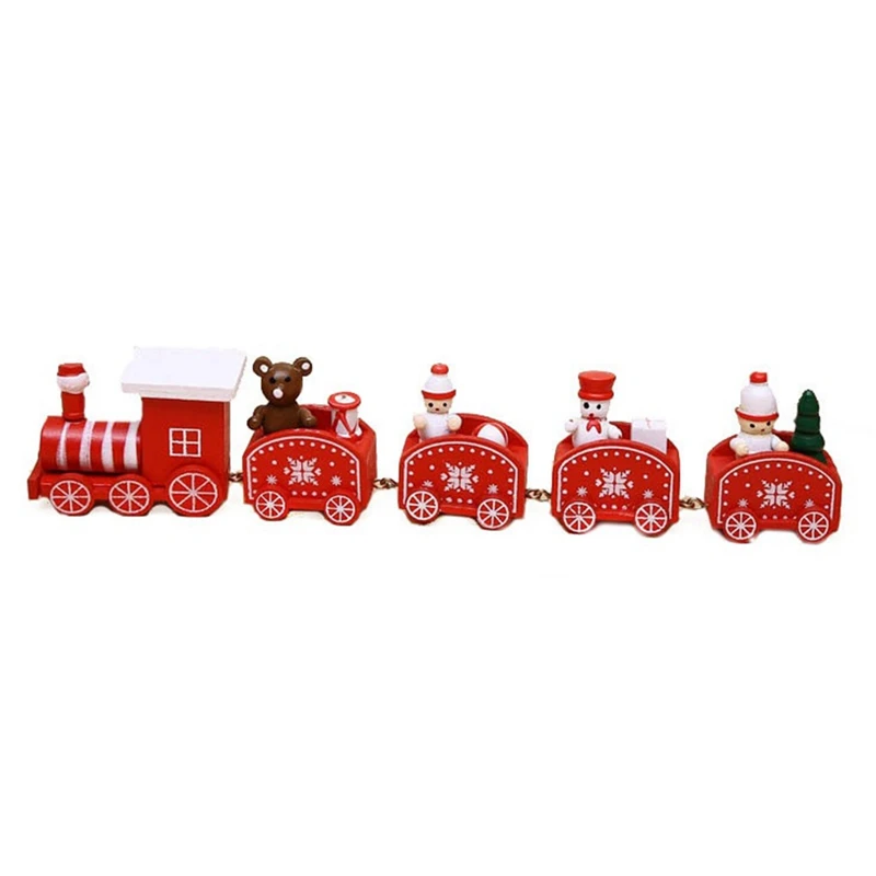 

Christmas 4 Knots Train Christmas Decoration For Home Kids Gift Natal Navidad Noel Xmas Decor New Year Red