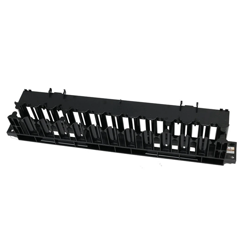 1U 12 단 서버 케이블 관리 랙, 19 인치 네트워크 랙, 트렁크 덕트 패널, 네트워크 케이블 정리함